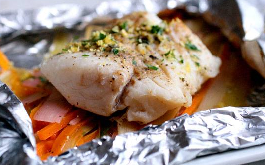 Recipe for grilled fish fillets