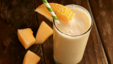 Photo of recipe for cantaloupe milk is a very tasty and delicious drink