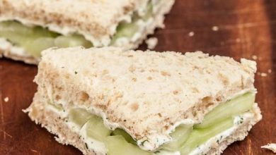Photo of How to make a delicious cucumber and lemon diet sandwich?