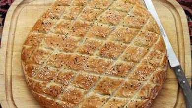 Photo of How to make a delicious homemade “diet bread” with milk, sesame and black seed