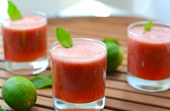 Watermelon and Mint Smoothie
