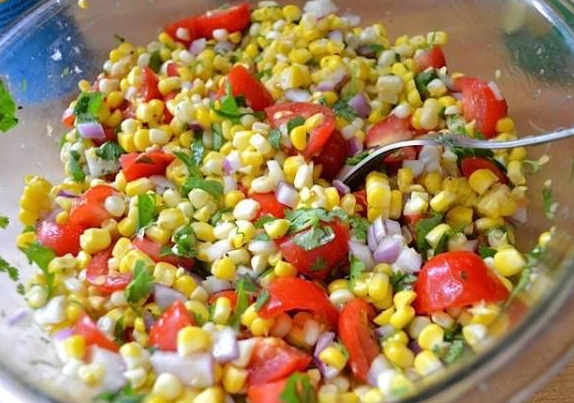 easy and  quick corn salad recipe