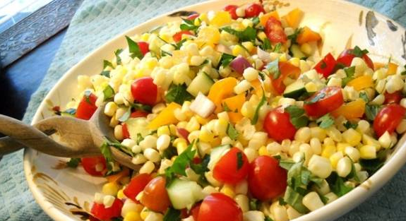 easy and quick corn salad