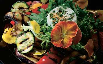 Photo of Recipe for grilled vegetable salad with goat cheese