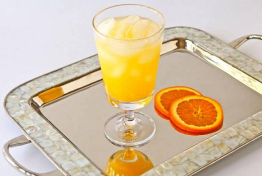 vanilla orange juice with yogurt
