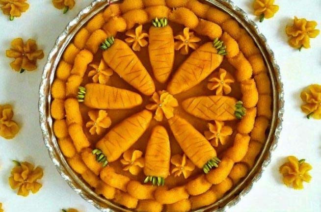 Iranian carrot halva recipe