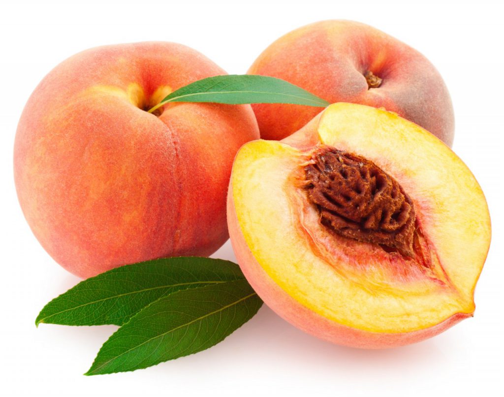 Properties of peaches for health