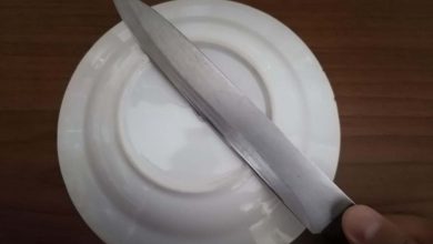 Photo of Sharpen a knife without a knife Sharpen with a simple trick at home