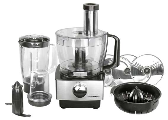 clean the food processor compartment