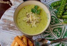 Photo of pea soup Recipe + Benefits of peas for body health