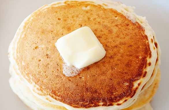 Milkless pancakes recipe
