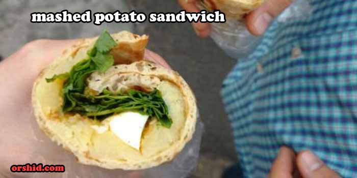 mashed potato sandwich