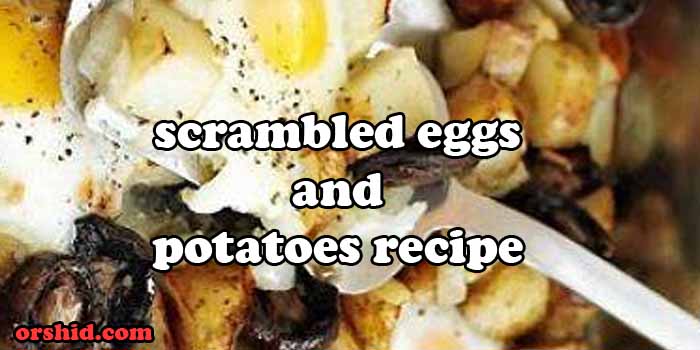 scrambled eggs and potatoes recipe