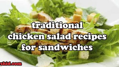Photo of traditional chicken salad recipes for sandwiches