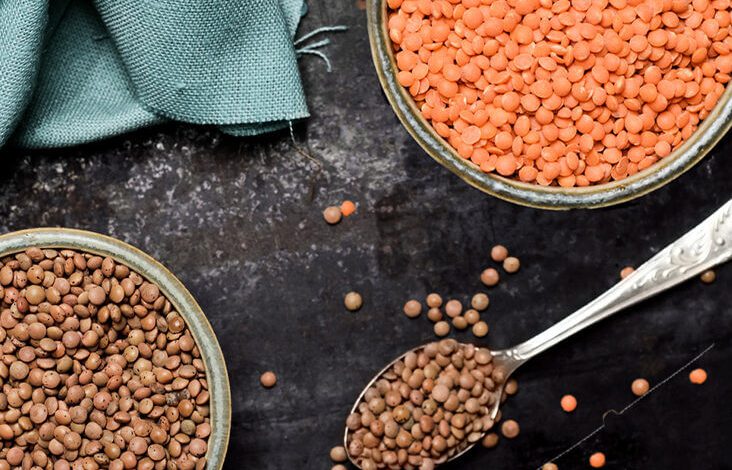 How to prepare 5 diet foods with lentils