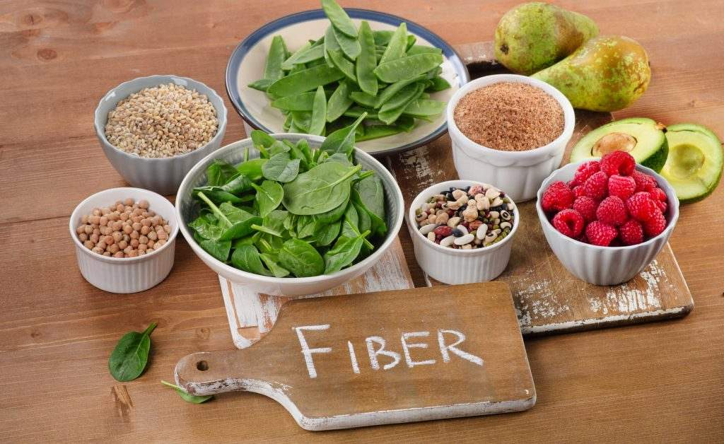 Consumption of fiber to treat constipation