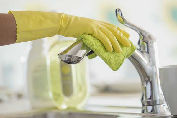 Maintain safety when using acidic cleaners