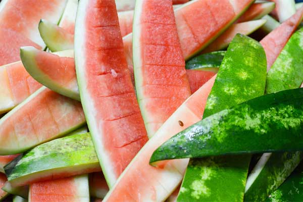 9- Properties of watermelon skin for hair