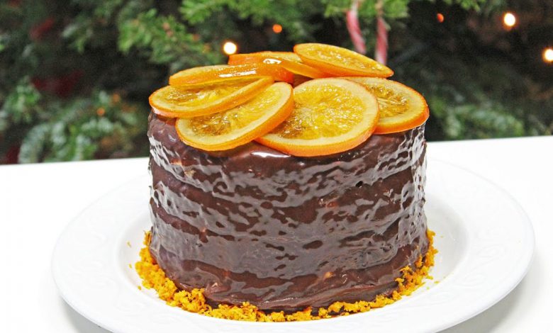 How to make cocoa orange cake