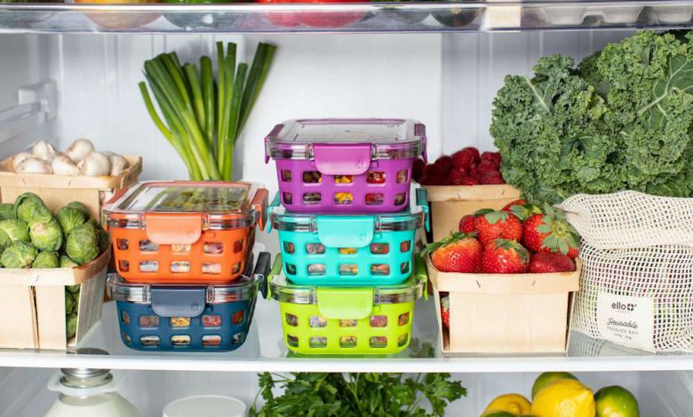 What are the benefits of storing fruits and vegetables?