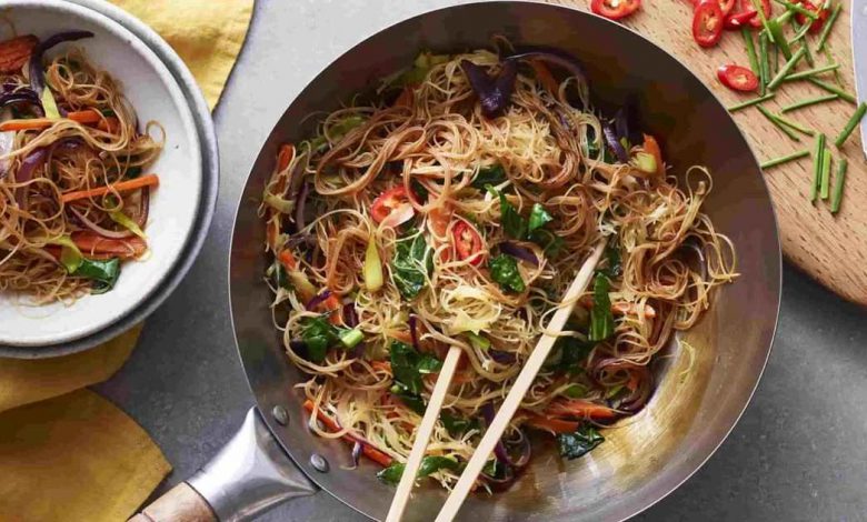 How to prepare Korean noodles for vegans