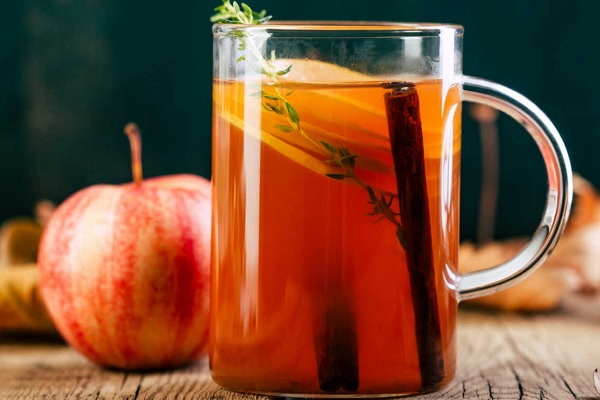 Special properties of apple tea