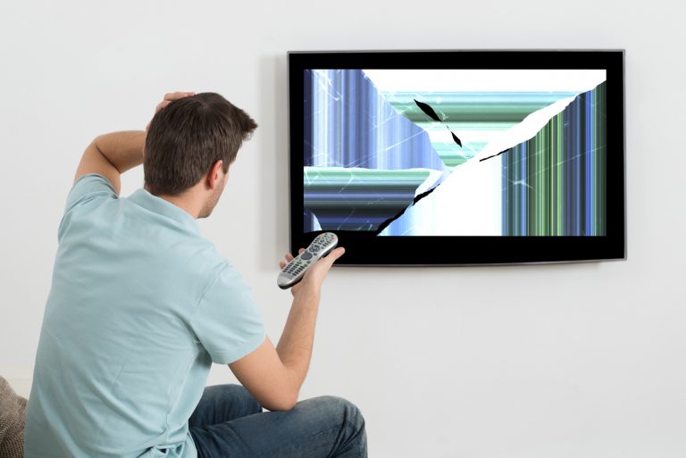 How to prevent TV panel damage