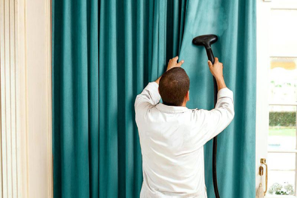 sweep the curtain